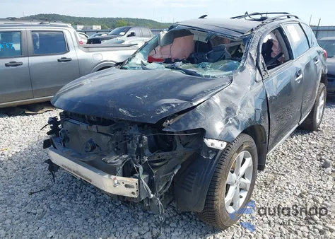 2010 Nissan Murano Sl из США, поврежденный, VIN JN8AZ1MU8AW005463